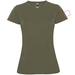 T-shirt sportiva a maniche corte da donna Montecarlo-Schizzi dello stand9