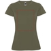 T-shirt sportiva a maniche corte da donna Montecarlo-Schizzi dello stand12