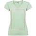 T-shirt Victoria à col en V et manches courtes pour femme-Croquis verticaux11