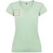 T-shirt Victoria à col en V et manches courtes pour femme-Croquis verticaux9
