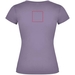 T-shirt a maniche corte con scollo a V da donna Victoria-Schizzi dello stand19