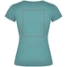 T-shirt a maniche corte con scollo a V da donna Victoria-Schizzi dello stand17