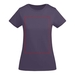 T-shirt Breda en coton organique à manches courtes pour femme-Croquis verticaux11