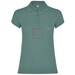 Star Poloshirt für Damen-Standskizze14