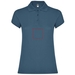 Star Poloshirt für Damen-Standskizze14