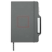 Blocco note formato A5 con copertina rigida e combinazione di penna e matita Nexus-Schizzi dello stand6