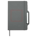 Blocco note formato A5 con copertina rigida e combinazione di penna e matita Nexus-Schizzi dello stand9