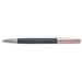 Penna a sfera in alluminio riciclato Ziguur (inchiostro nero)-Schizzi dello stand2