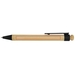 Penna a sfera in plastica riciclata e bambù Rattan-Schizzi dello stand5