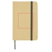 Blocco note formato A6 con copertina rigida in materiale riciclata e pagine bianche Reed-Schizzi dello stand4