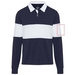 Sweatshirt de rugbyen coton organique Clyde unisexe-Croquis verticaux9