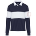Sweatshirt de rugbyen coton organique Clyde unisexe-Croquis verticaux11