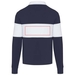 Sweatshirt de rugbyen coton organique Clyde unisexe-Croquis verticaux7