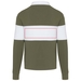 Sweatshirt de rugbyen coton organique Clyde unisexe-Croquis verticaux6