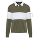Sweatshirt de rugbyen coton organique Clyde unisexe-Croquis verticaux11