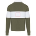 Sweatshirt de rugbyen coton organique Clyde unisexe-Croquis verticaux8