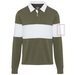Sweatshirt de rugbyen coton organique Clyde unisexe-Croquis verticaux10