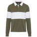 Sweatshirt de rugbyen coton organique Clyde unisexe-Croquis verticaux2