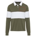 Sweatshirt de rugbyen coton organique Clyde unisexe-Croquis verticaux5