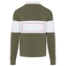 Sweatshirt de rugbyen coton organique Clyde unisexe-Croquis verticaux7