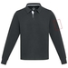 Sweatshirt de rugbyen coton organique Clyde unisexe-Croquis verticaux16
