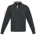 Sweatshirt de rugbyen coton organique Clyde unisexe-Croquis verticaux15