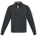 Sweatshirt de rugbyen coton organique Clyde unisexe-Croquis verticaux18