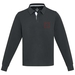 Sweatshirt de rugbyen coton organique Clyde unisexe-Croquis verticaux3