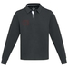 Sweatshirt de rugbyen coton organique Clyde unisexe-Croquis verticaux6