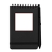 Blocco note formato A6 con copertina rigida in plastica recuperata in prossimità degli oceani e pen-Schizzi dello stand3