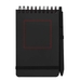 Blocco note formato A6 con copertina rigida in plastica recuperata in prossimità degli oceani e pen-Schizzi dello stand2