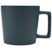 Cali 370 ml Keramiktasse mit matter Oberfläche-Standskizze2