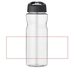 Bouteille de sport H2O Active® Eco Base 650ml couvercle bec verseur-Croquis verticaux2
