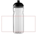 Bouteille de sport H2O Active® Eco Base 650ml avec couvercle dôme-Croquis verticaux1