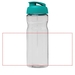 Bouteille de sport H2O Active® Eco Base 650ml avec couvercle à bascule-Croquis verticaux1
