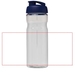 Bouteille de sport H2O Active® Eco Base 650ml avec couvercle à bascule-Croquis verticaux1