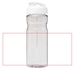 Bouteille de sport H2O Active® Eco Base 650ml avec couvercle à bascule-Croquis verticaux1