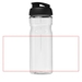 Bouteille de sport H2O Active® Eco Base 650ml avec couvercle à bascule-Croquis verticaux1
