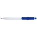 Stylo bille Unica en plastique recyclé (encre bleue)-Croquis verticaux1