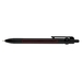 Stylo bille Fidget en plastique recyclé (encre noire)-Croquis verticaux2