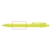 Stylo bille Fidget en plastique recyclé (encre noire)-Croquis verticaux1