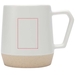 Dolce kubek ceramiczny o pojemności 300 ml z matowym wykończeniem-Szkic opisu1