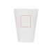Gobelet Glastonbury en plastique réutilisable de 300 ml-Croquis verticaux1