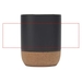 Mug Billie en céramique de 300 ml avec détails en liège et finition matte-Croquis verticaux1