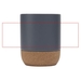Tazza in ceramica con dettagli in sughero e finitura opaca da 300 ml Billie-Schizzi dello stand1