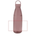 Bergen Trinkflasche aus recyceltem Kunststoff 800 ml-Standskizze1