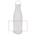 Bergen Trinkflasche aus recyceltem Kunststoff 800 ml-Standskizze1
