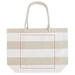 Tote bag de plage Florida recyclé GRS 270 g/m²-Croquis verticaux1