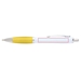 Penna a sfera in plastica riciclata Nash (inchiostro blu)-Schizzi dello stand4