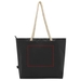 Panama Strandkühltasche mit Kordelgriffen aus recyceltem GRS-Material, 23L-Standskizze1